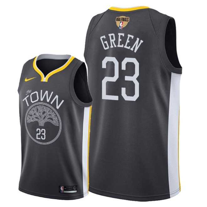 Warriors #23 Draymond Green Black City Edition 2018 NBA Finals Nike Swingman Jersey,We sell and wholesale Warriors #23 Draymond Green Black City Edition 2018 NBA Finals Nike Swingman Jersey on line form chian!